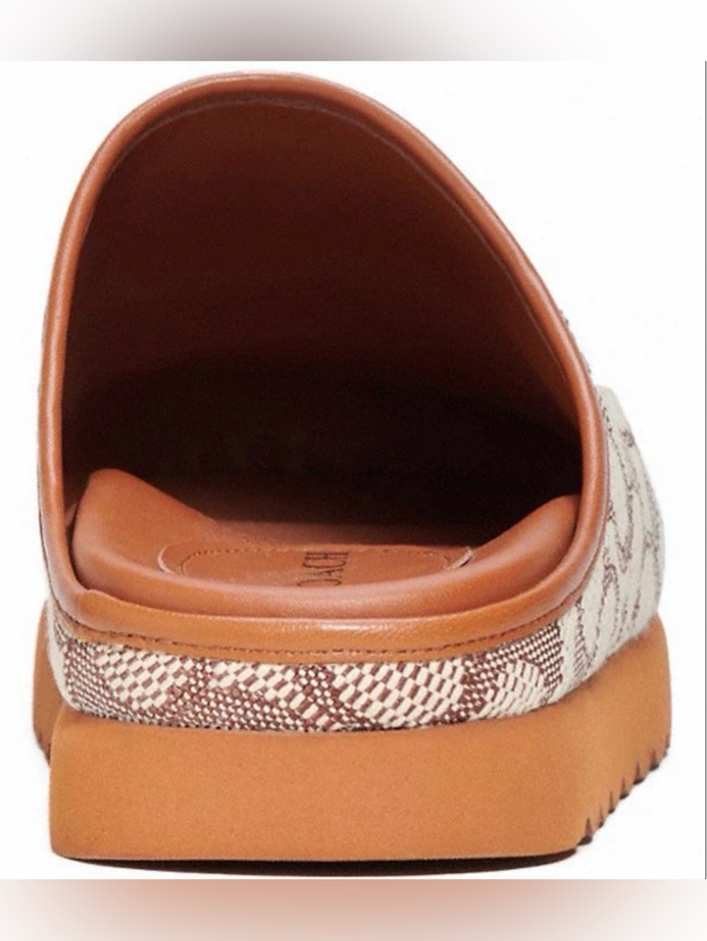Coach Hadley Signature Logo Print Jacquard Clogs - Picture 7 of 15